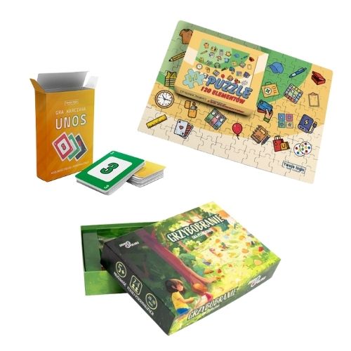 GRY I PUZZLE - DRUKOWANE